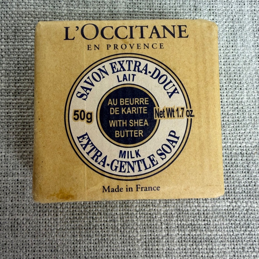 L'Occitane Shea Butter Extra Gentle Soap Milk 50g 1.7oz Bar Made in France